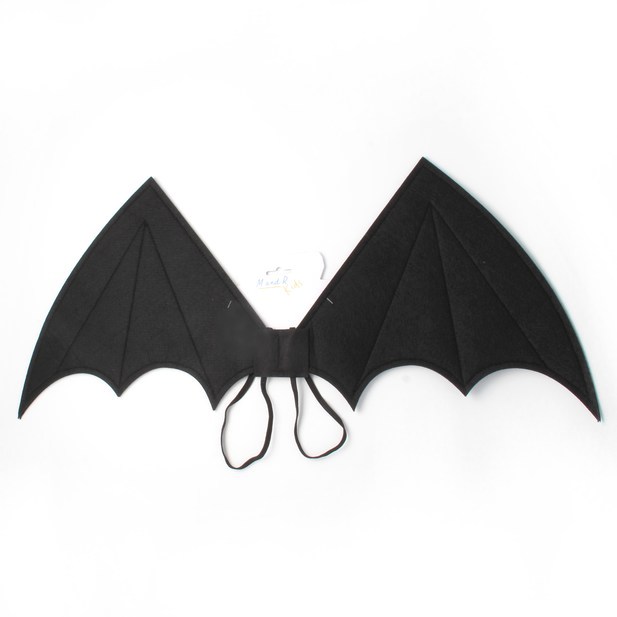 Astrup Batman Vinge i Sort Filt - til børn