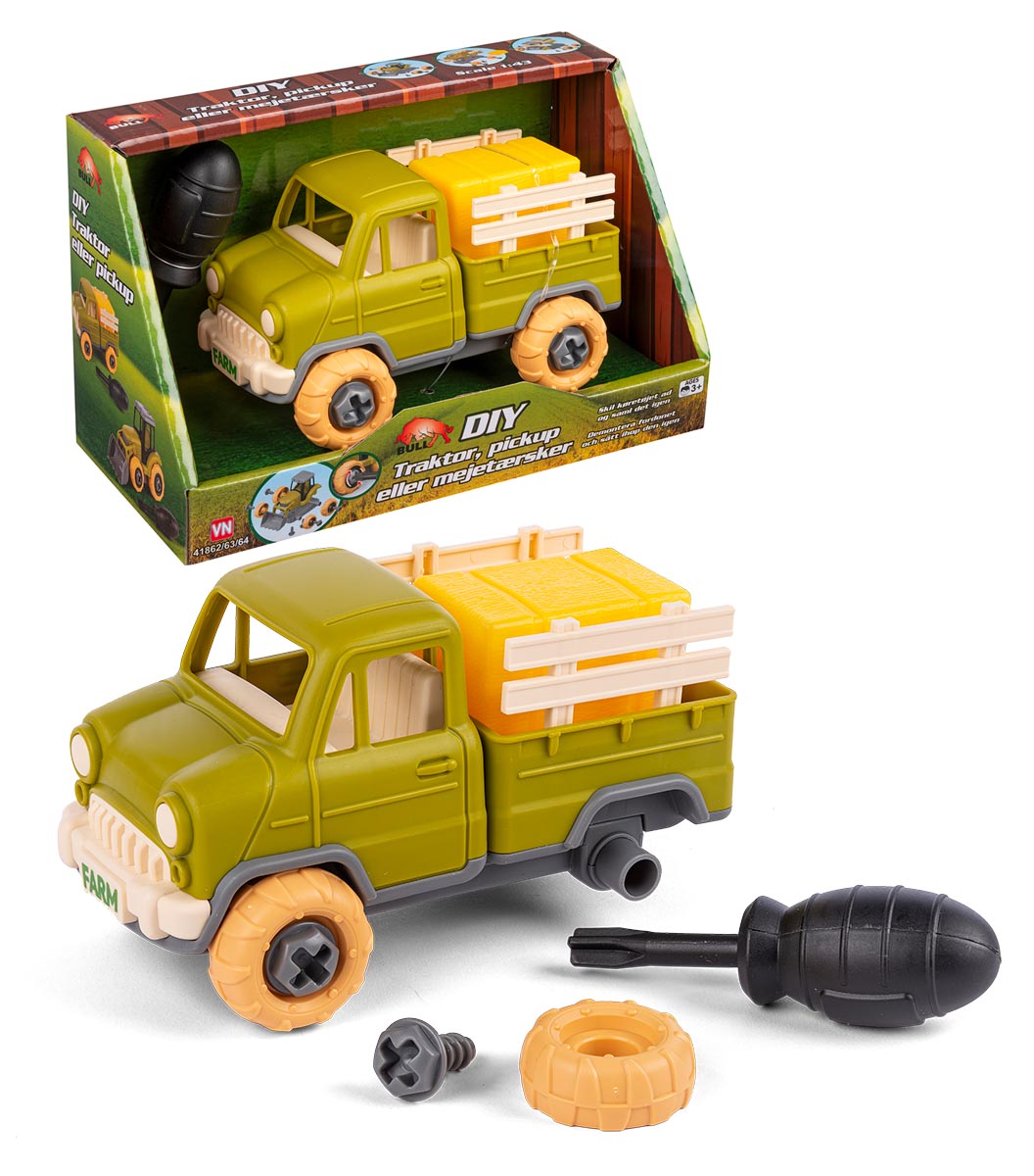 Bull Take Apart pickup truck