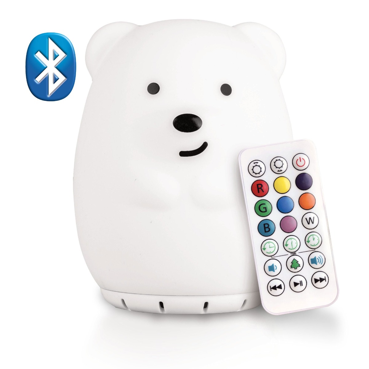 LumiPets Smart natlampe med bluetooth - Bjørn