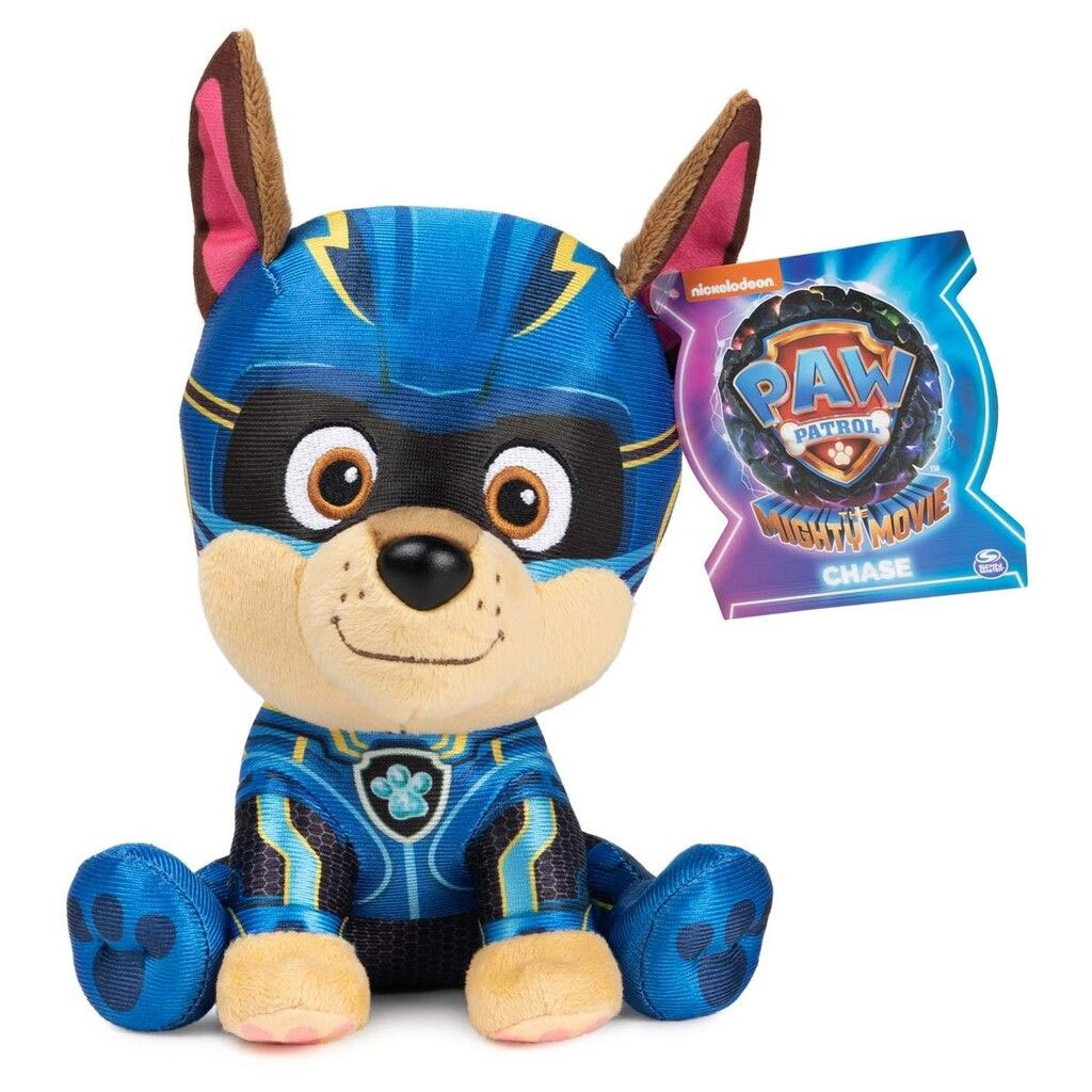 Paw Patrol Movie 2 - Chase Gund bamse 15 cm