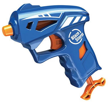 Blaze Storm Soft Gun m. 5 bløde Pile