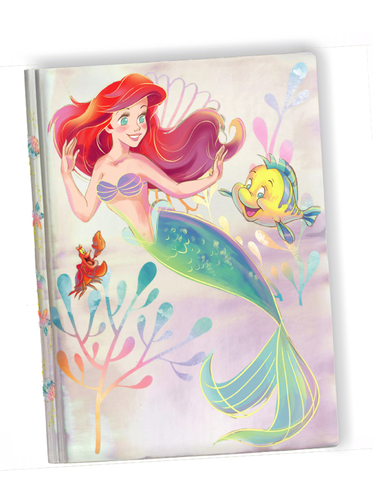 DISNEY PRINCESS NOTESBOG - DEN LILLE HAVFRUE