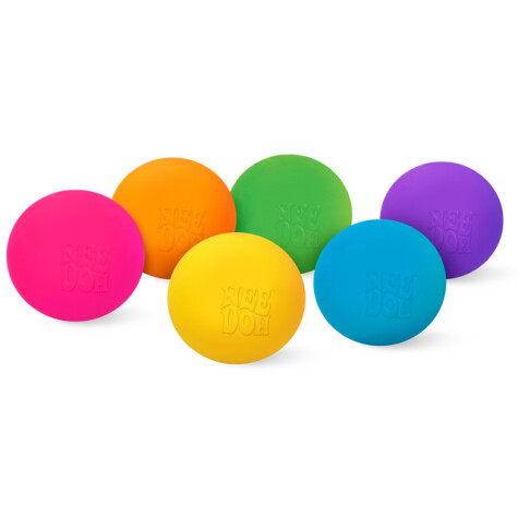 NeeDoh Fidget Bolde Teenie Rainbow 6-pak