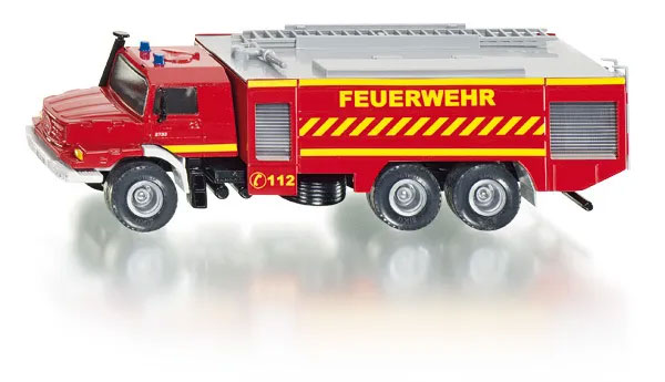Siku Mercedes Zetros brandbil 1:50