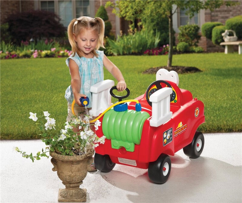 Little Tikes Spray & Rescue Brandbil - Gåbil