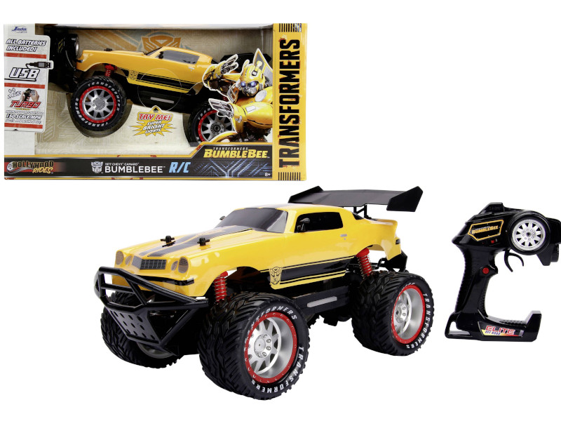 Fjernstyret R/C 1977 Camaro Transformers Bumblebee 1:12