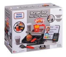 3-2-6 Burgerbar med lyde og tilbehør
