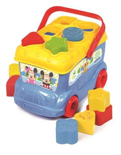 Clementoni Disney Baby - Mickey Mouse bus