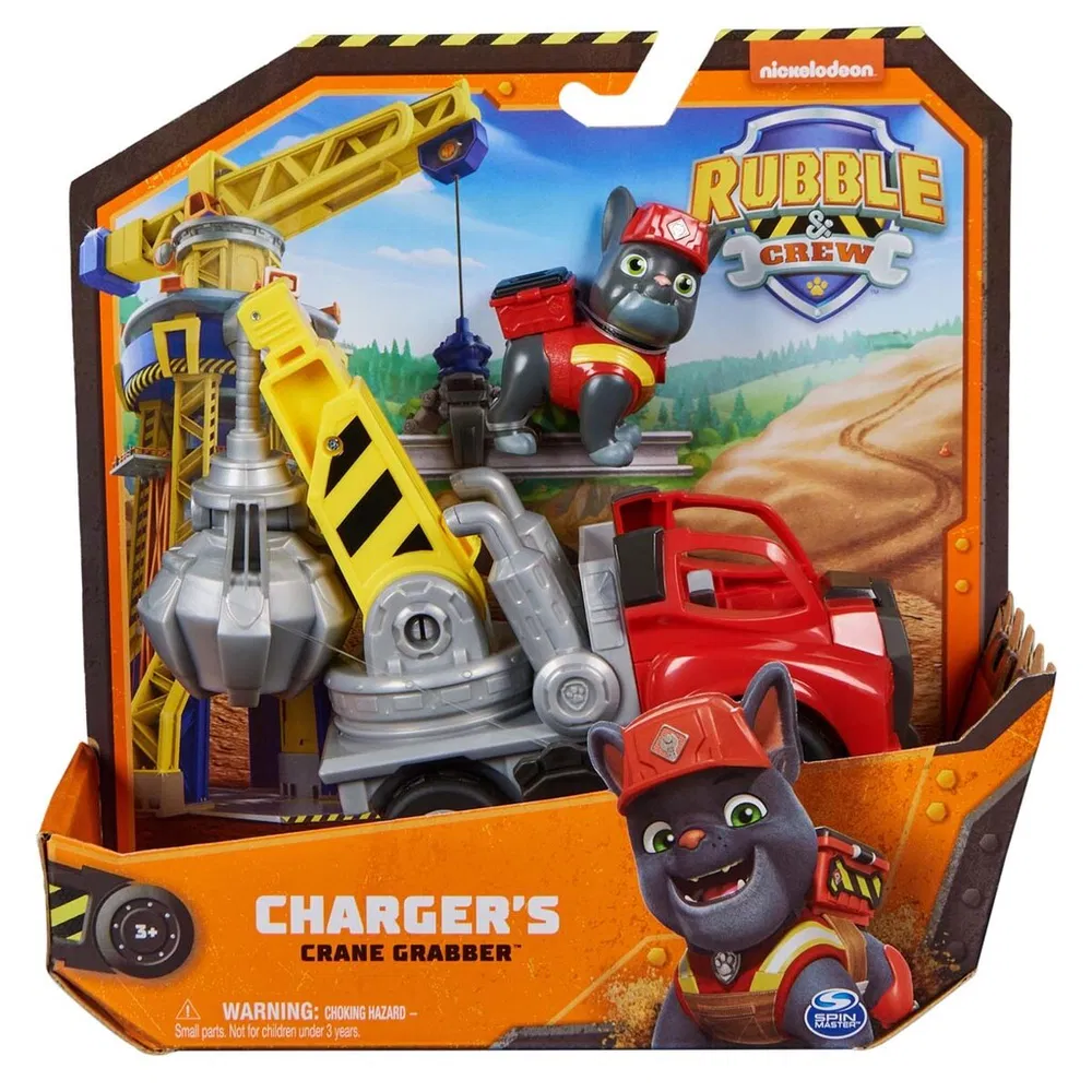 Paw Patrol Rubble & Crew Core Vehicle - Charger