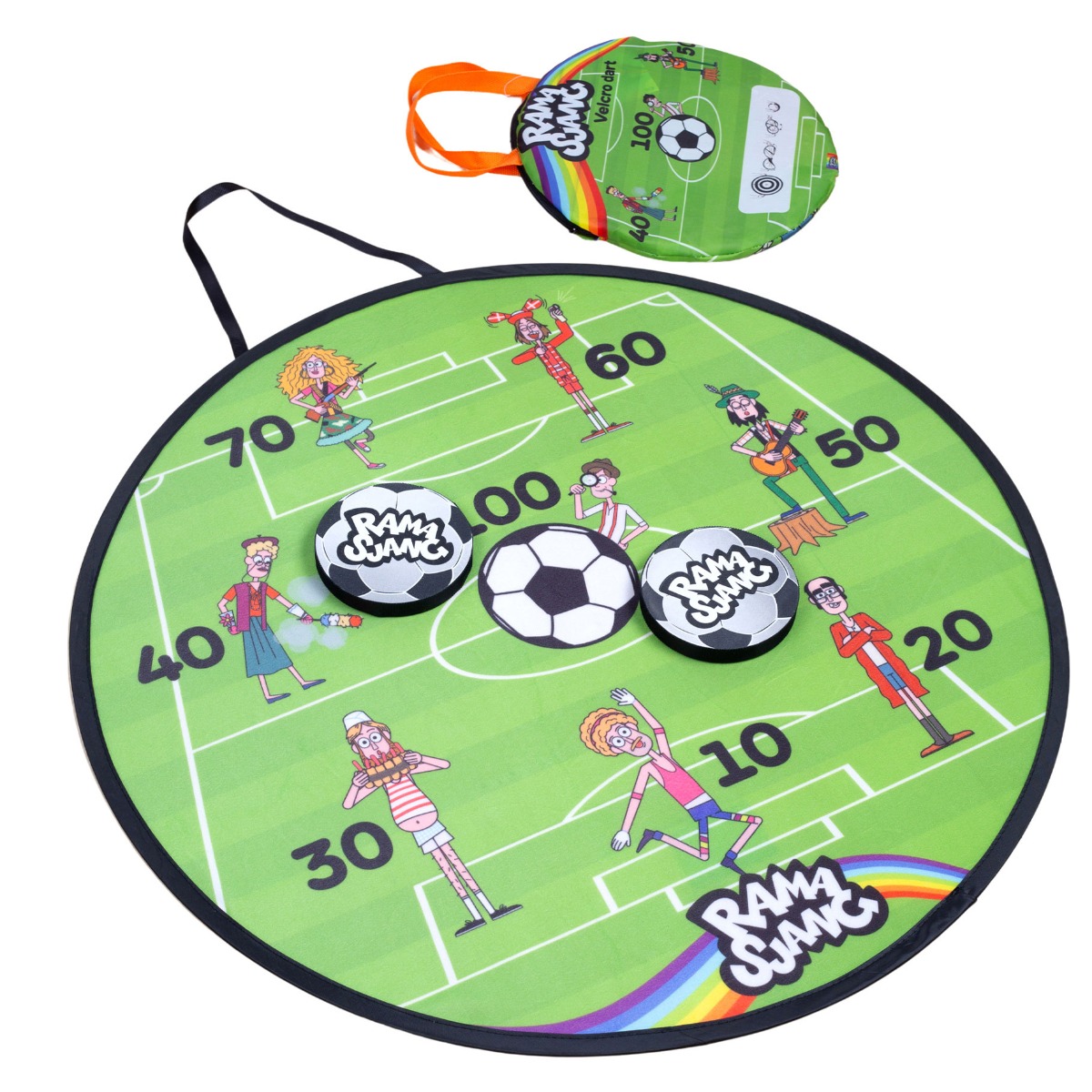 Ramasjang Velcrodart Ø 70 cm
