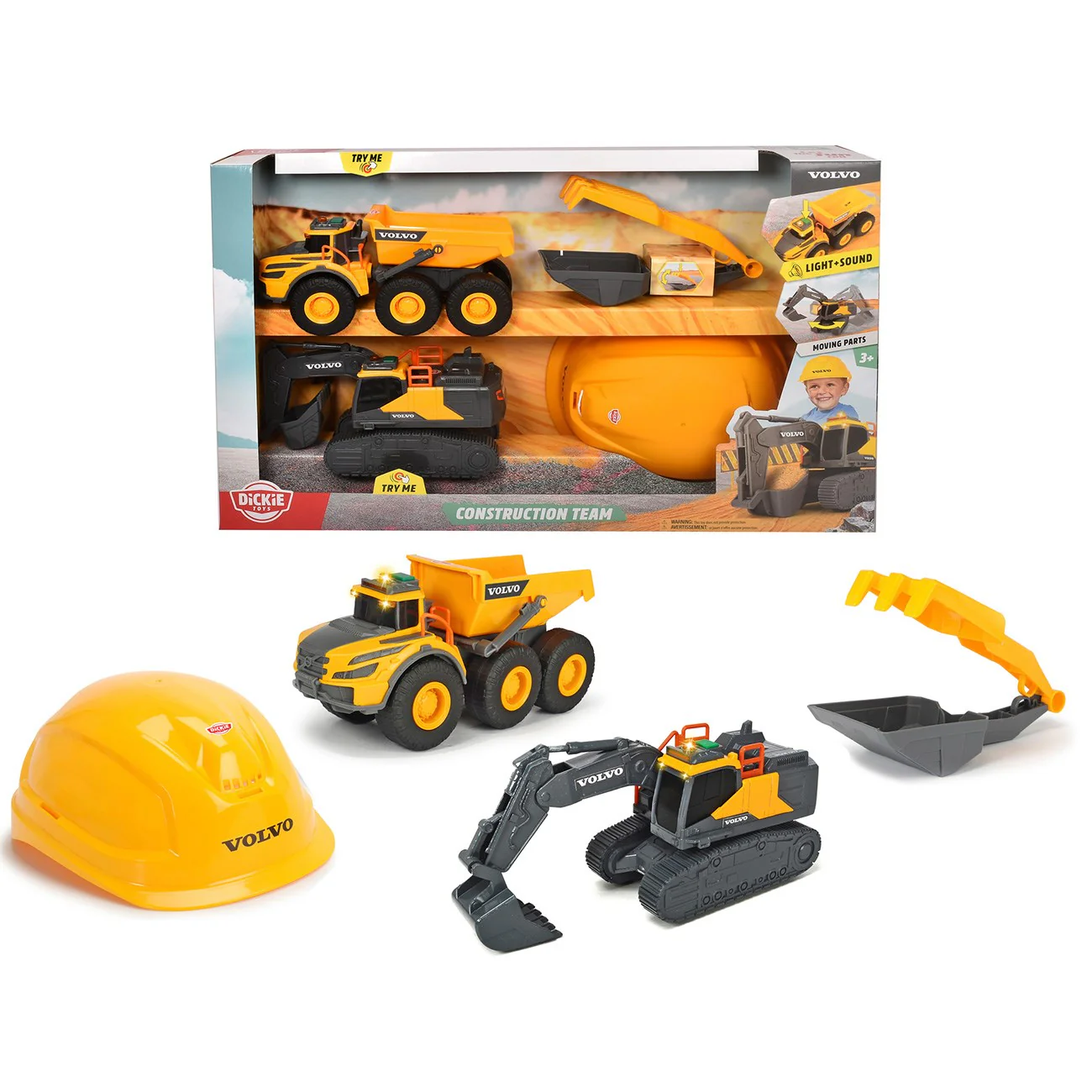 DICKIE Volvo Construction Legesæt