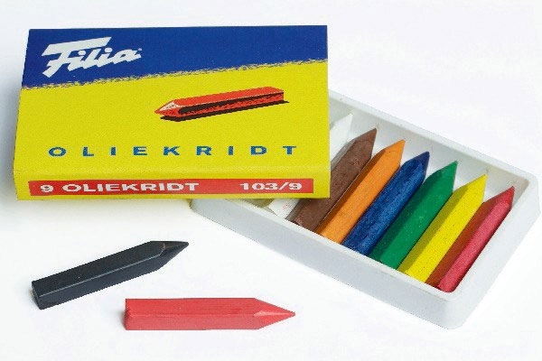 Filia Oliekridt 9 stk.