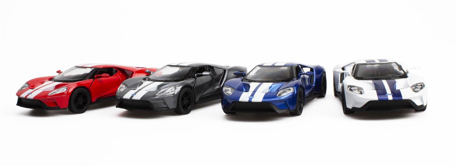Ford GT nascar tribute med pull-back - Assorterede farver