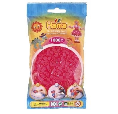 Hama perler - midi - 1000 stk - Fuchsia 32