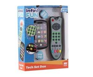 InfiniFun mobil og fjernbetjening - Tech Too Duo sæt