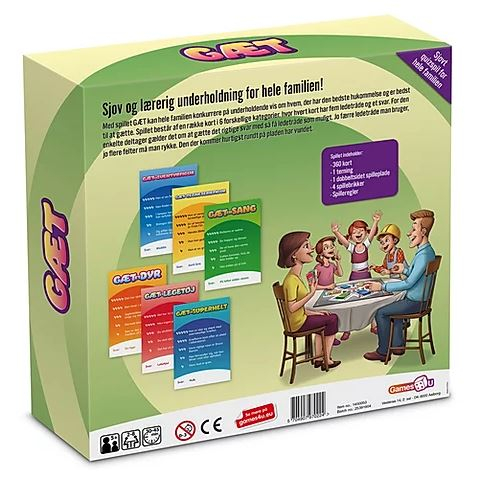 Games4U Gæt Quizspil - Familiespil
