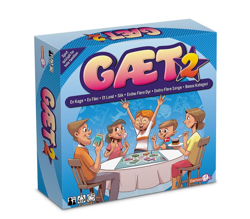 Games4U - Gæt 2 - brætspil til hele familien