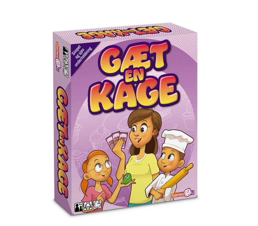 Games4U Gæt en kage - rejsespil