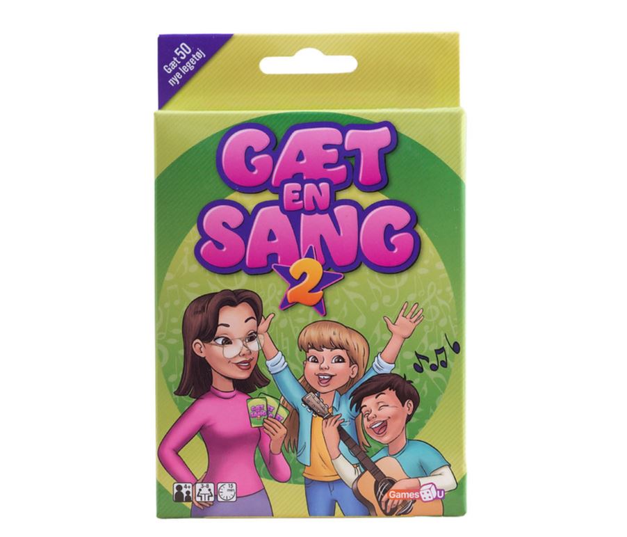 Gæt en sang 2 - børnespil - rejsespil
