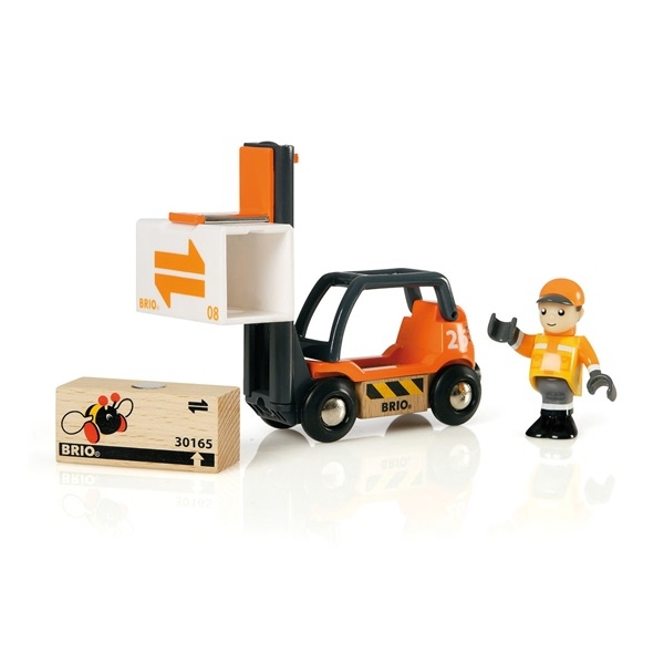Brio gaffeltruck i FSC træ