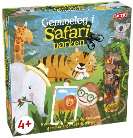Søg og find Safari - børnespil
