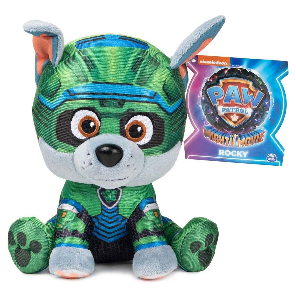 Paw Patrol Movie 2 - Rocky Gund bamse 15 cm