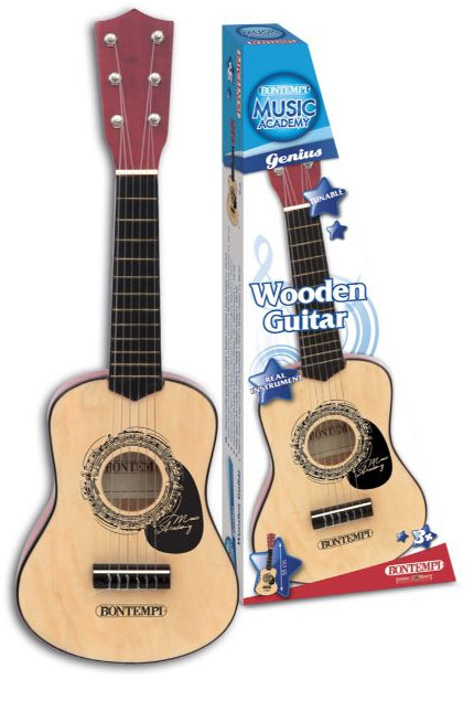 Bontempi Børneguitar i træ 55 cm