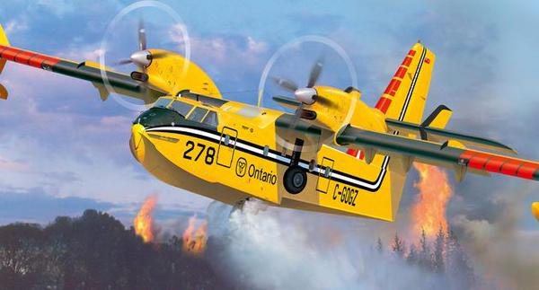Revell Canadair bombe fly CL-415