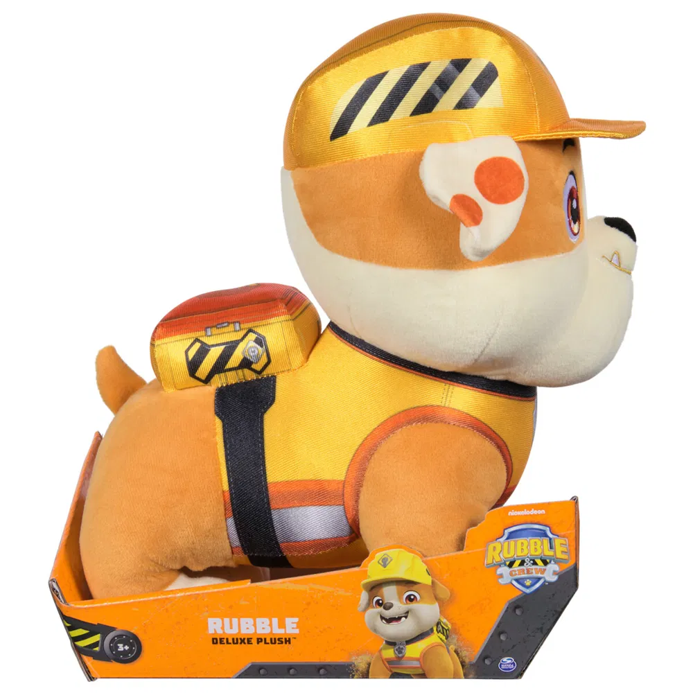 Paw Patrol Rubble & Crew Deluxe Plush 30 cm - Rubble