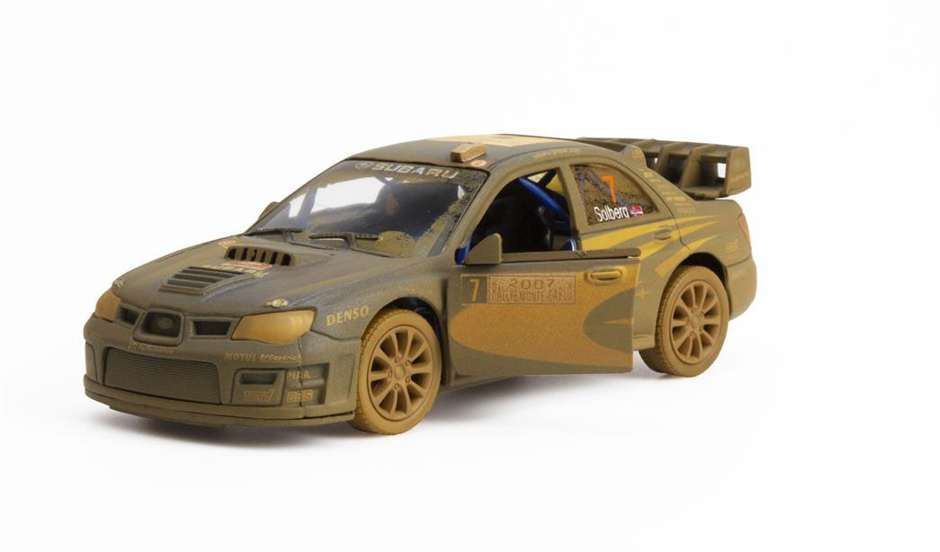 Subaru Impreza WRC Rally med pull back - Diecast metal