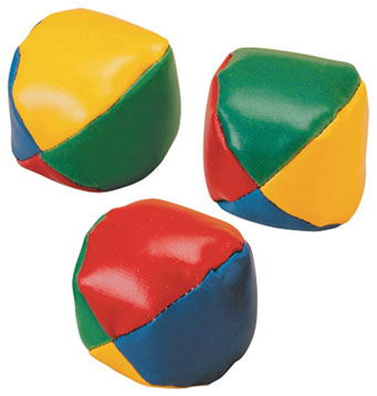 SS Jungleringsbolde/Hacky Sack - pakke med 3 stk.
