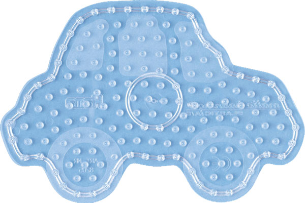 Hama Perleplade Maxi - transparent bil