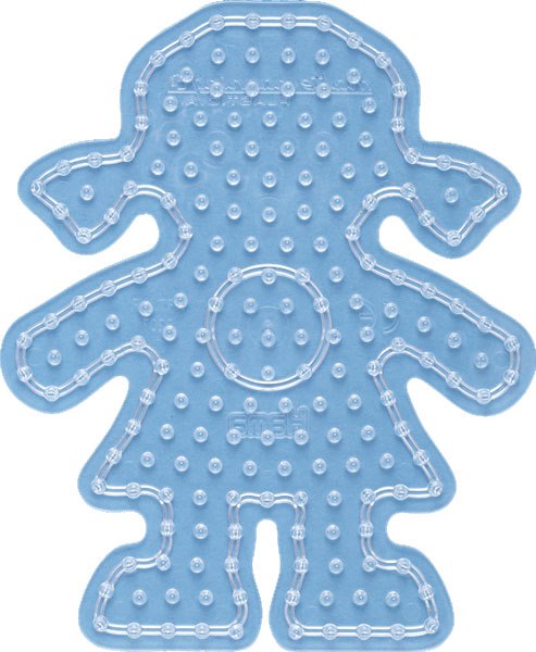 Hama Perleplade Maxi - transparent pige