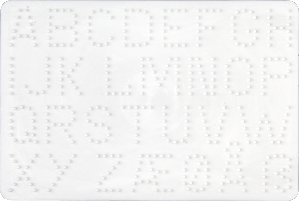 Hama perlepladebogstaver Midi