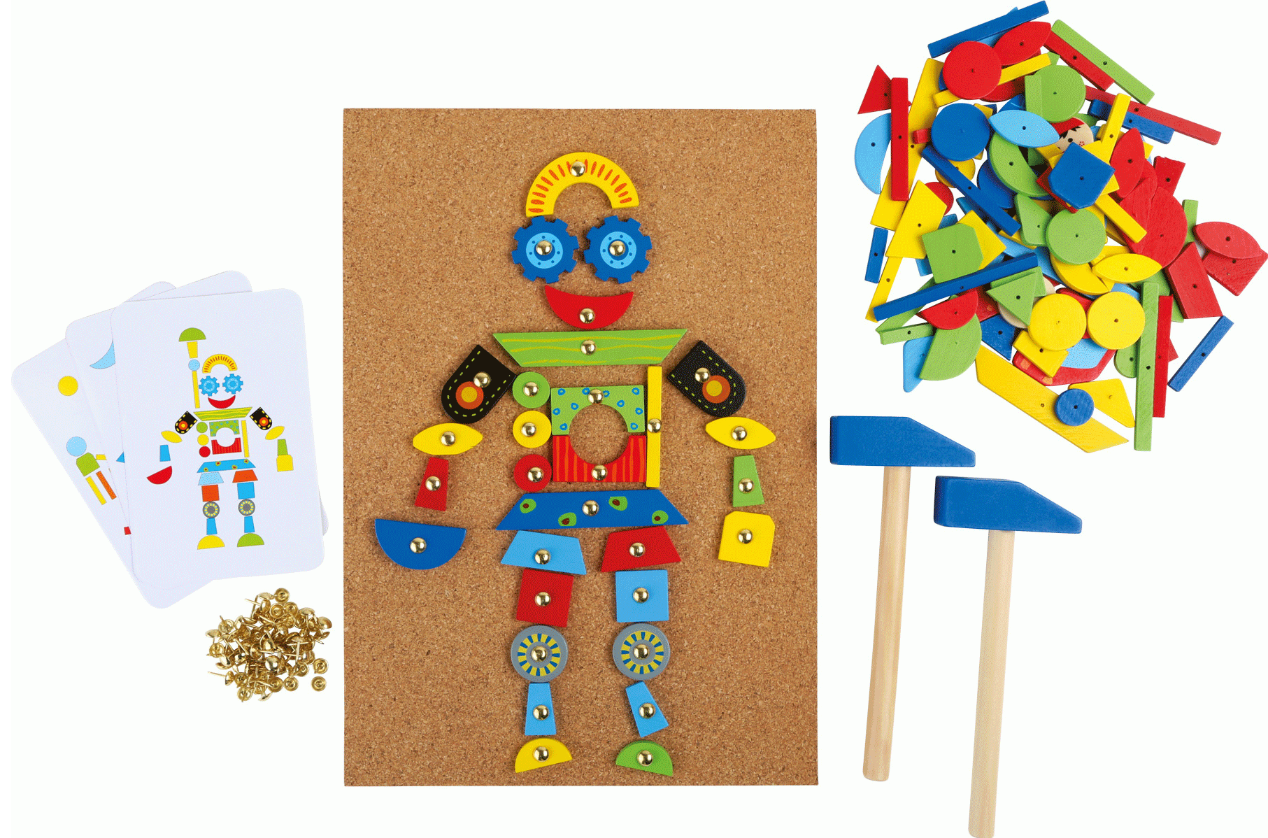 Small Foot Hammer mosaik - Robot