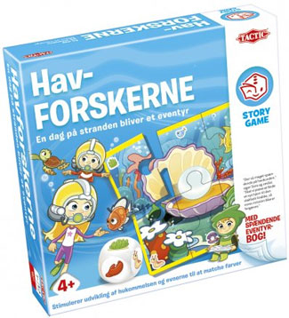 Havforskerne - brætspil - hukommelsesspil