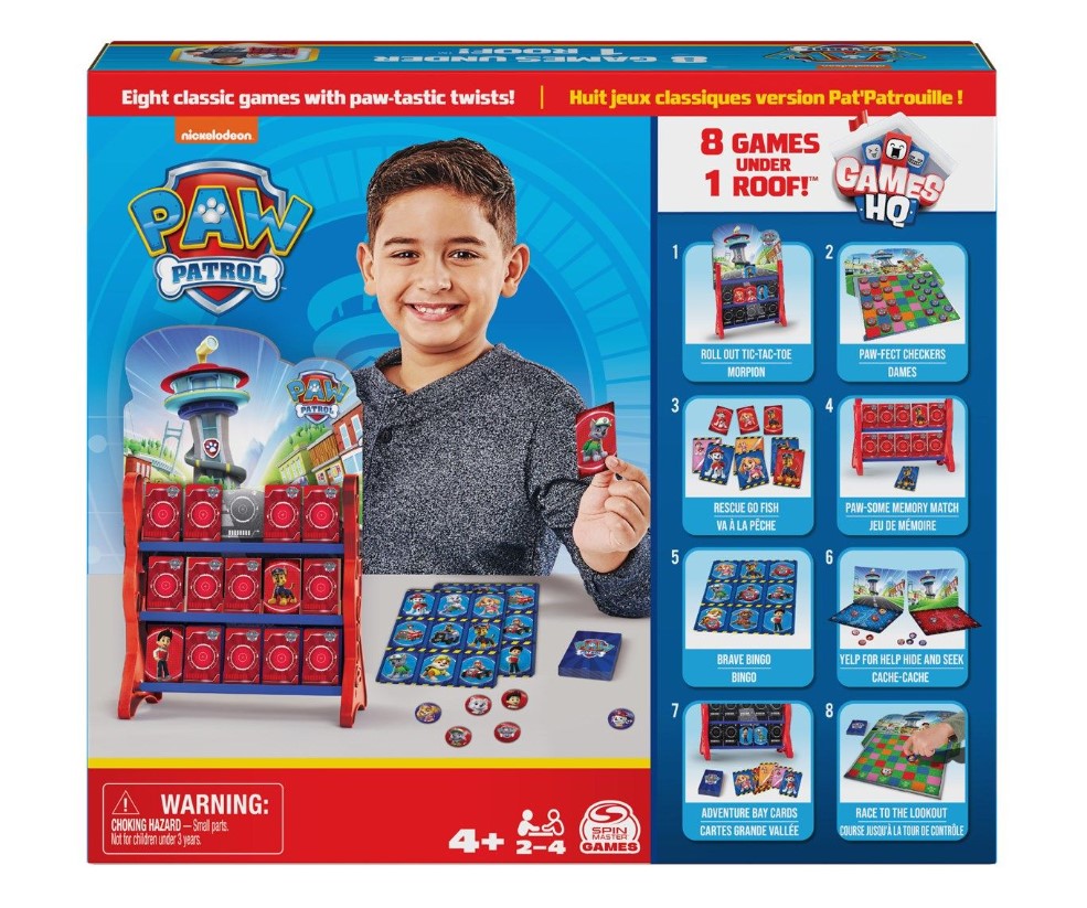 Paw Patrol 8-i-1 HQ spil