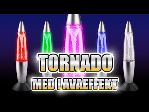 Lavalampe m. tornado effekt 36 cm