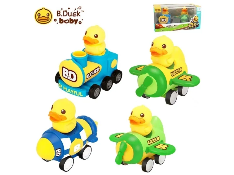 B. Duck tog og fly 2-pakke - Assorterede