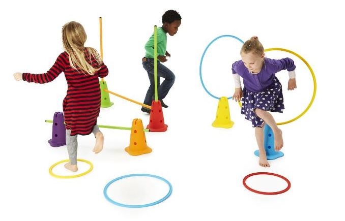 Gonge Hula Hop Ringe - 3 stk - 35 cm