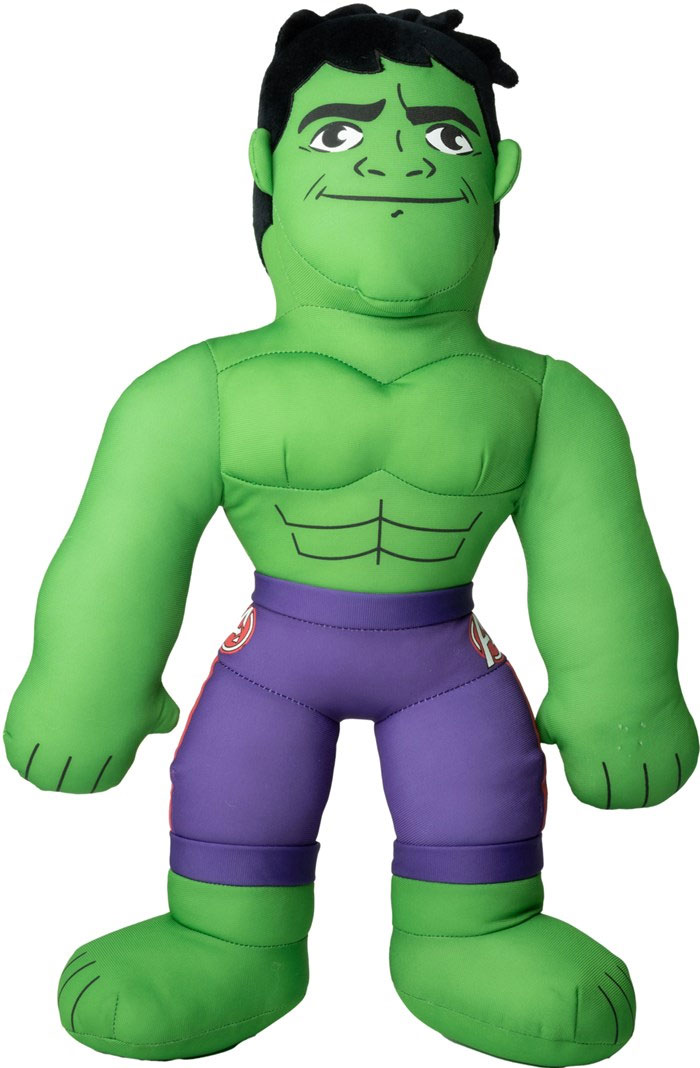 Marvel Hulk bamse m. lyd - 20 cm