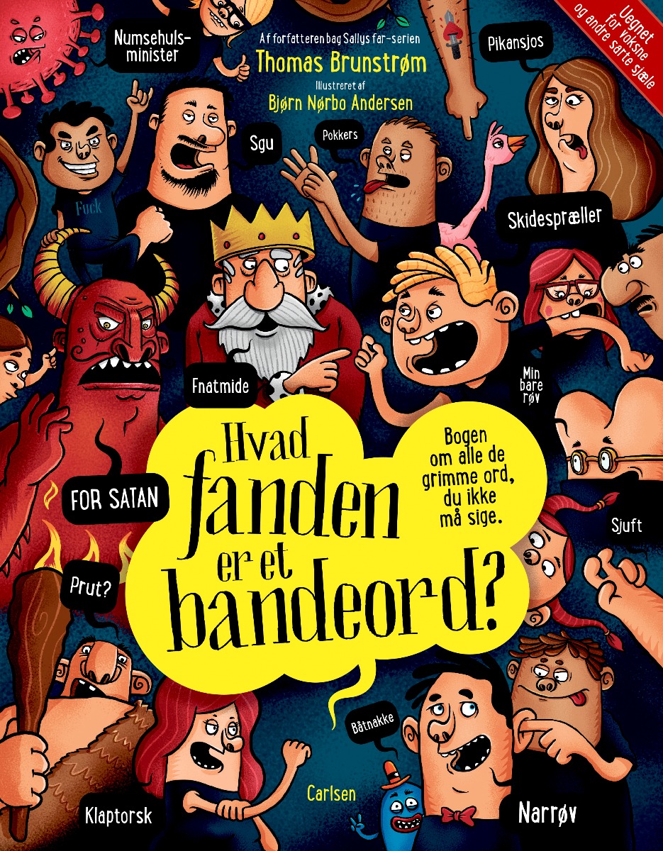 Hvad fanden er et bandeord? - børnebog - Hardcover