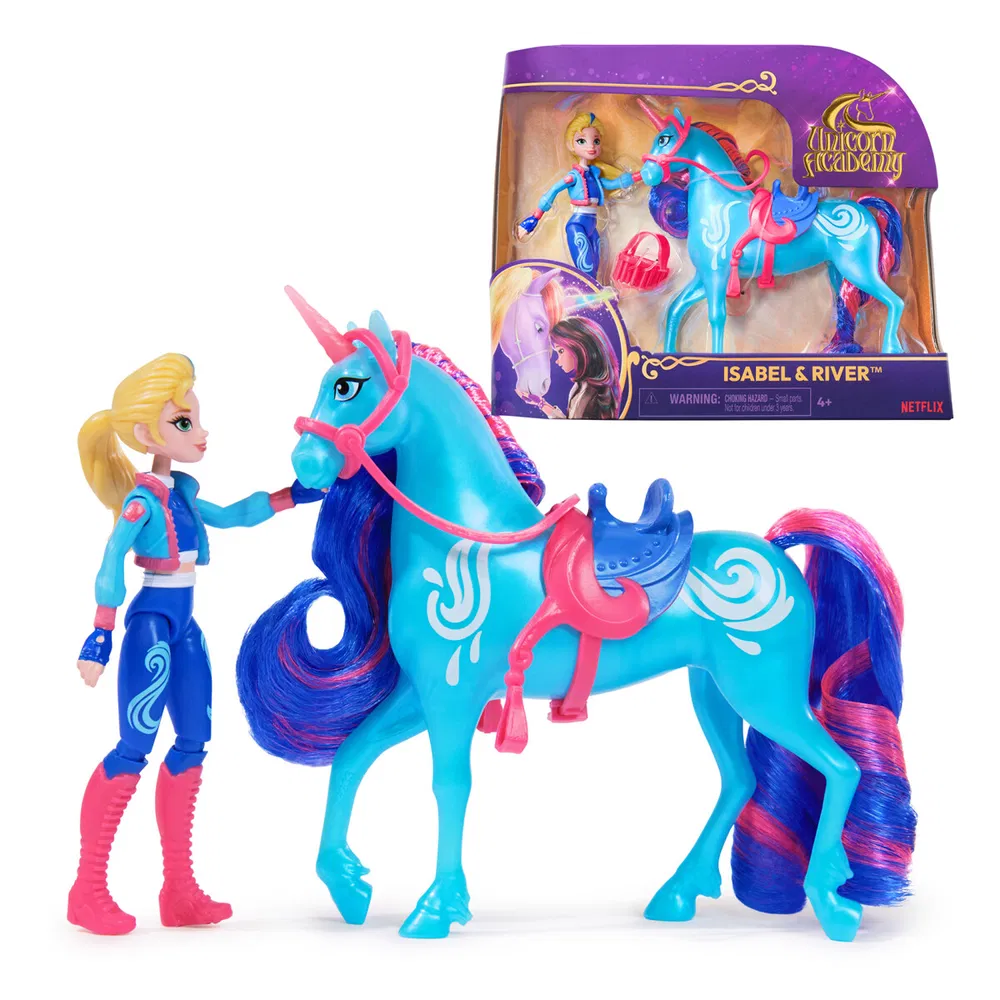 Schleich Unicorn Academy Doll & Unicorn - Isabel & River