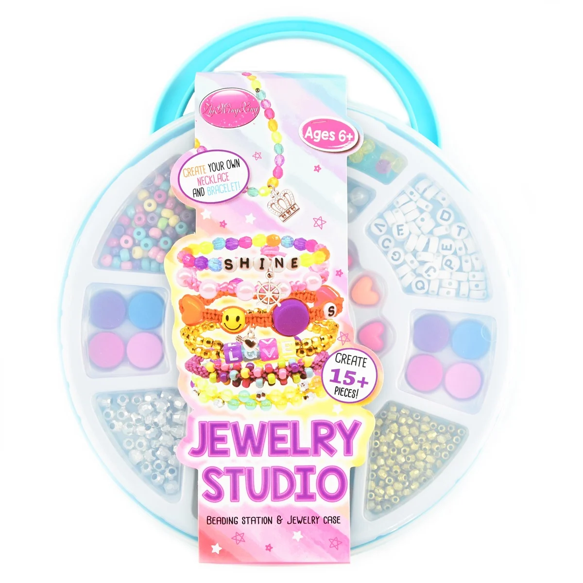 Smykkesæt til armbånd og halskæder med perler