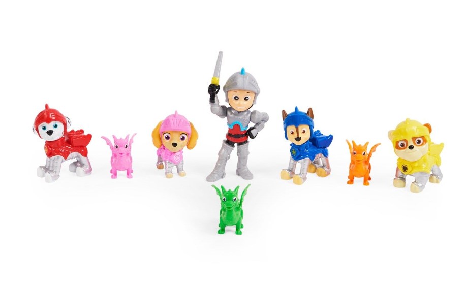Paw Patrol Knights Figur gaveæske - 8 dele