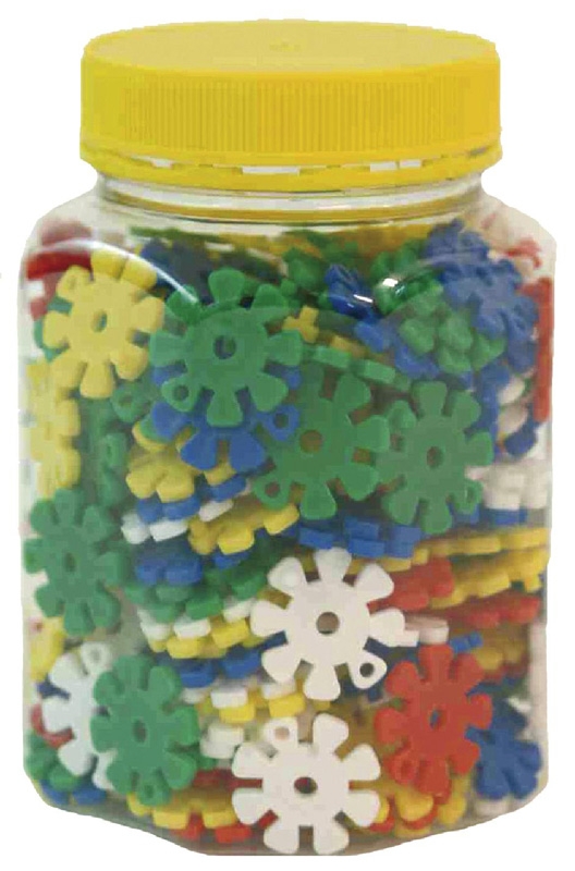 Konstruktions blomster - 170 stk