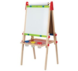 Hape stort staffeli med tavle og whiteboard