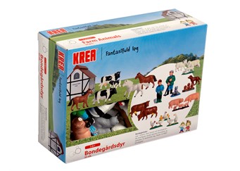 Krea Bondegårdsdyr, 22 stk.