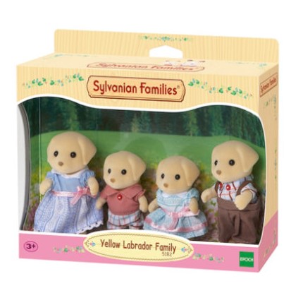 Sylvanian families - Gul Labrador Familie 