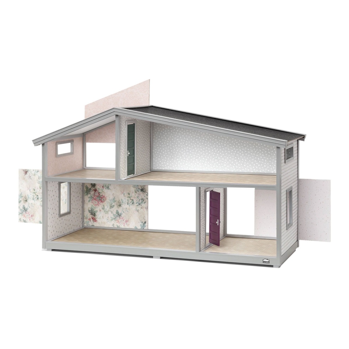 Lundby dukkehus med 4 rum
